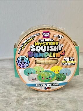 Viral Mystery Squishy Dumpling Tie Dye Edition RMS Crazy Fun NEW SEALED